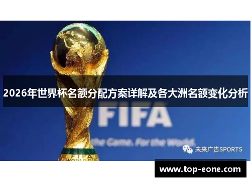 2026年世界杯名额分配方案详解及各大洲名额变化分析