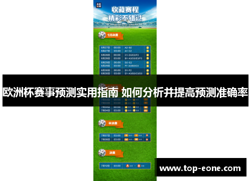 欧洲杯赛事预测实用指南 如何分析并提高预测准确率